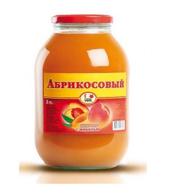 Сок Абрикосовый Сава 2 литра